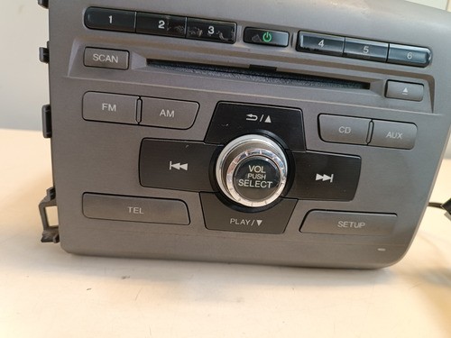 Rádio Som Cd Player Automotivo Civic 2012 2013 2014 A 2016