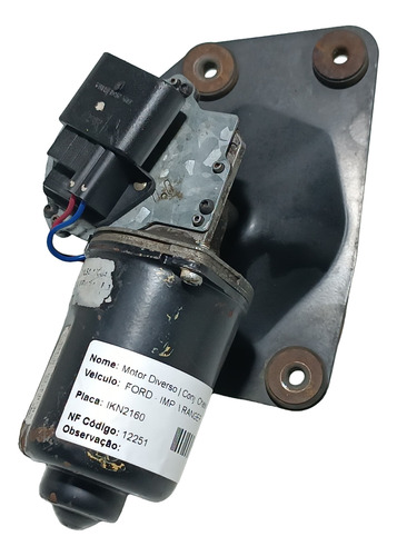 Motor Limpador Do Parabrisa Ford Ranger 1997 2012