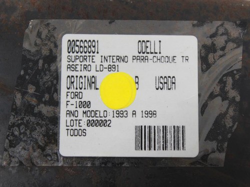 Suporte Int Para-choque Tras Ld F-1000 93/98 Us (891)