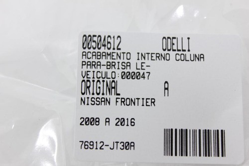 Acabamento Int Col Para-brisa Le Nissan Frontier 2008-2016 U