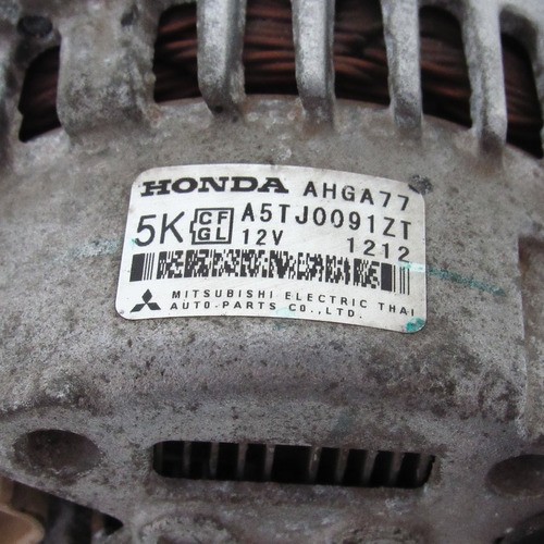 Alternador Honda City Fit 1.5 2009 2010 2011 2012 A5tj0091zt