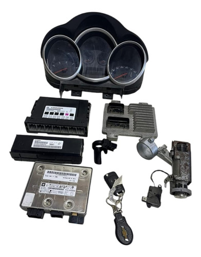 Kit Módulo Code Chevrolet Cruze 1.8 2012 Partida Na Chave 