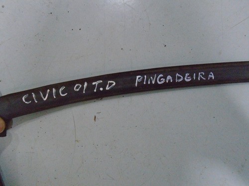 Borracha Porta Pingadeira Traseira Direita Civic 2001 A 2006