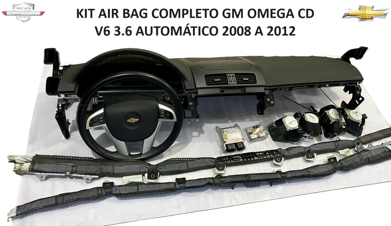 Kit Air Bag Completo Gm Omega Cd V6 3.6 2008 A 2012