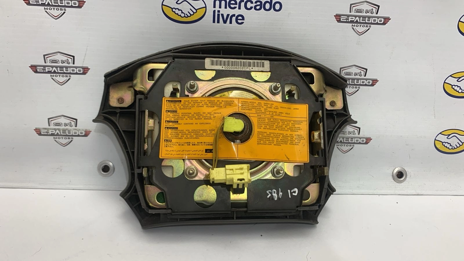 BOLSA AIR BAG VOLANTE MOTORISTA TOYOTA COROLLA XEI 1998 A 2002 8405403