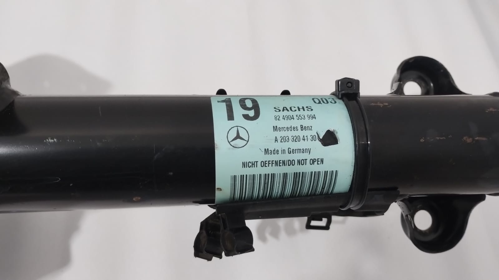 AMORTECEDOR COM MOLA DIANTEIRO DIREITO MERCEDES-BENZ C180K C200K W203 1.8 16V 2001 A 2006