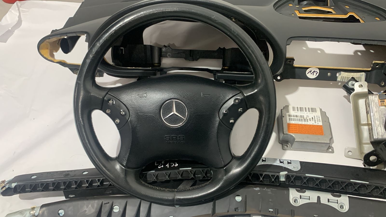 KIT AIR BAG PARCIAL MERCEDES-BENZ C180K 1.8 16V 4C AUT 2004