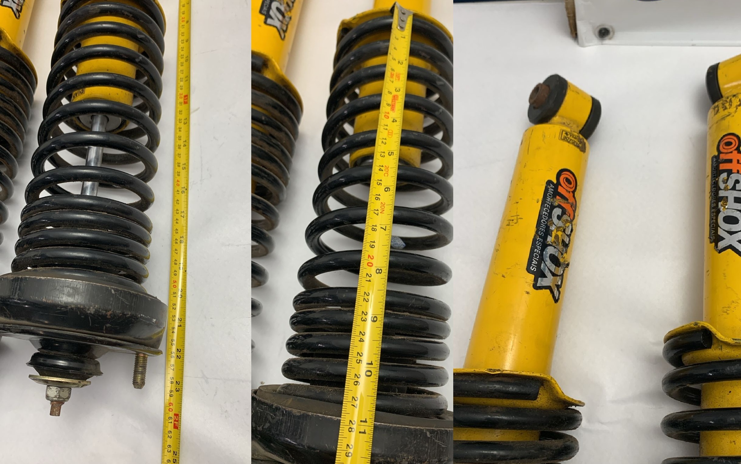 PAR AMORTECEDOR TRASEIRO OFFSHOX MITSUBISHI GT 3000 1990 A 1999