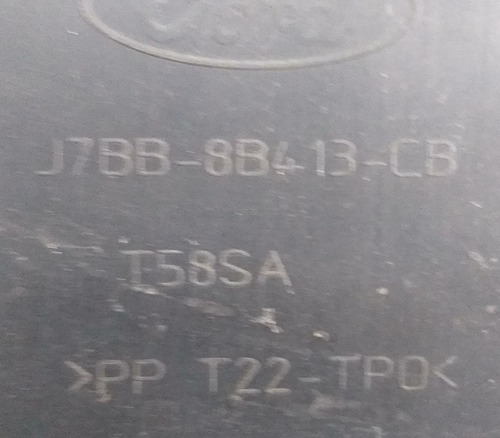 Defletor Inferior Ar Radiador Ford Ka 14 A 2017 J7bb8b413cb