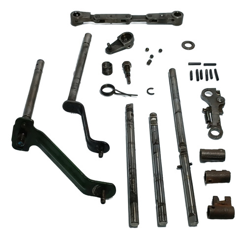 Conjunto Garfos Caixa Cambio Hyundai Hr 6 Marchas
