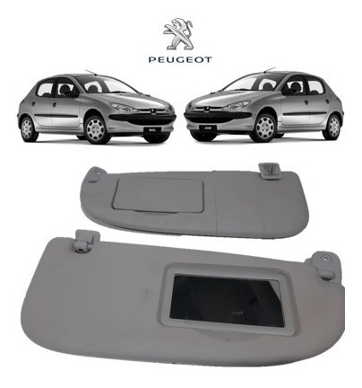 Par Quebra Sol Peugeot 206 2002 2003 2004 2005 2006 2007