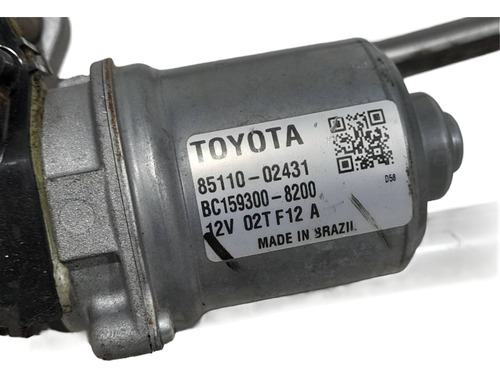 Motor Máquina Limpador Parabrisa Toyota Corolla 2016