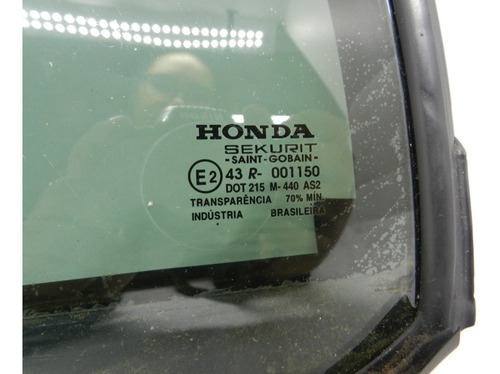 Vidro Fixo Traseiro Esquerdo Honda Civic 02/06 73491s5a