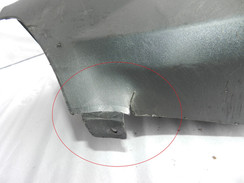 Moldura Pisante Para-choque Traseiro S10 12/22 Com Detalhe