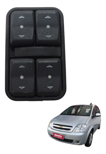Botão Vidro Elétrico Dianteiro Esquerdo Gm Meriva 2011 (al)