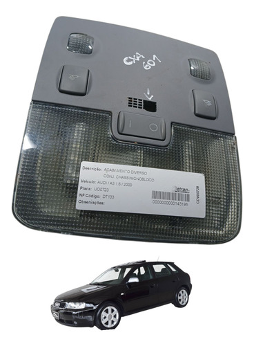 Luz De Teto Cortesia Audi A3 1.6 2000 Com Detalhe (ap)