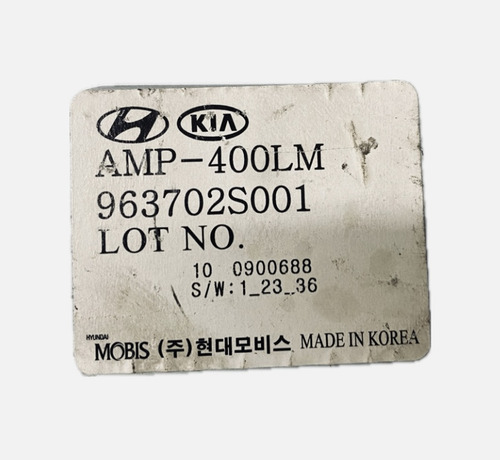 Módulo Amplificador Som Ix35 Tucson Sportage 963702s001