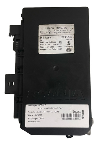 Módulo Ecu R400 2018 - 2382794