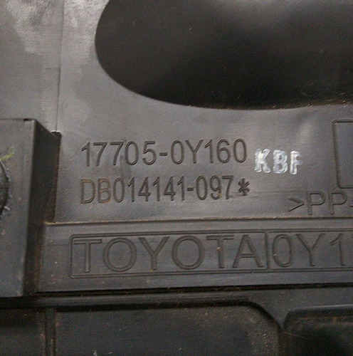 Caixa Filtro Ar Toyota Etios 2019 177050y160
