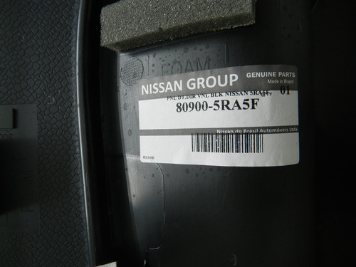 Forro Dianteiro Direito Nissan Kicks 2016 A 2021 809005ra0a