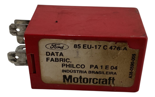 Relê Auxiliar Limpador Ford Delrey Pampa F-1000 85eu17c476a