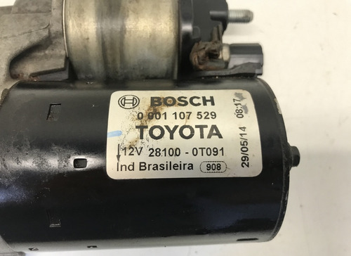 Motor Arranque Toyota Corolla 2.0 09 A 14 Aut 0001107529