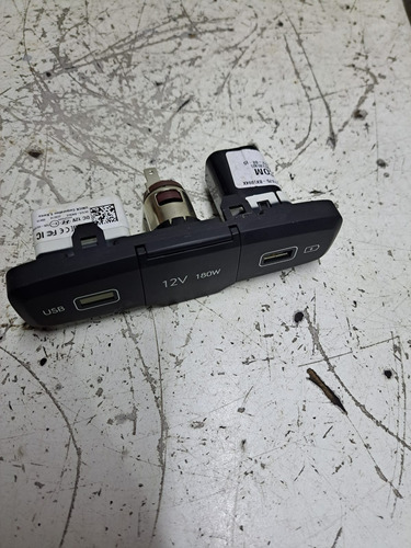 Tomada 12v Carregador Usb Hyundai Creta 2022 2023 N-line