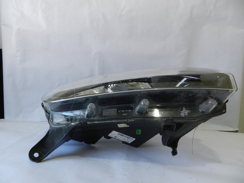 Farol Direito Máscara Negra Sandero Logan 14/18 Com Detalhe