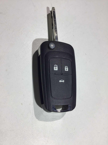 Chave 3 Botão Canivete Sonic Cruze Malibu Prisma S10 21861*