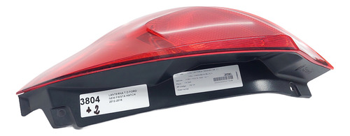 Lanterna Sinaleira Direita New Fiesta Hatch Ano 2014 A 2018