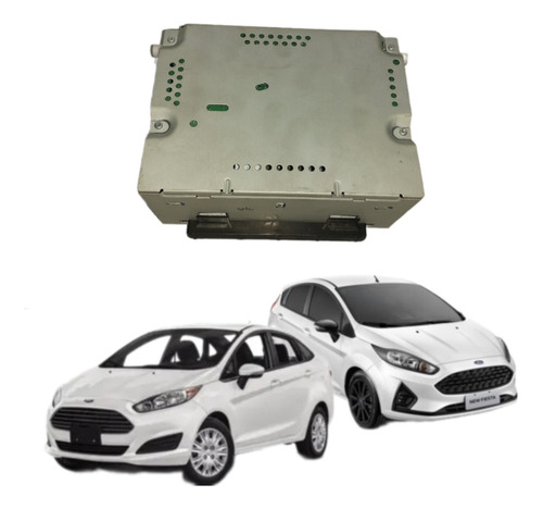 Rádio Módulo Cd Player New Fiesta 2014 2015 D3bt18c815pf