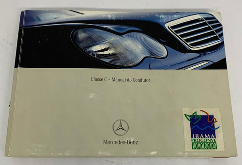 Manual Do Proprietário Mercedes Classe C 180 200 220 230 Ori