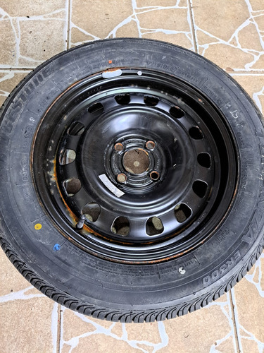 Roda Ferro Com Pneu Vectra Aro 15 4x100 Original Gm