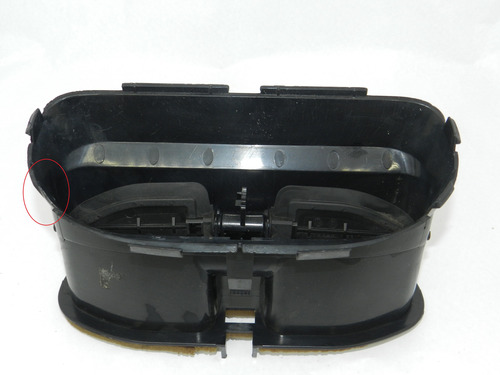 Moldura Duto Painel Central Difusor Ar Peugeot 206 C Detalhe