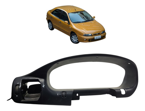Moldura Painel Instrumentos Fiat Brava 2000 (al) Com Detalhe