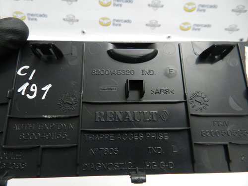 Tampa Caixa Fusíveis Interna Renault Megane 07/13 8200145320