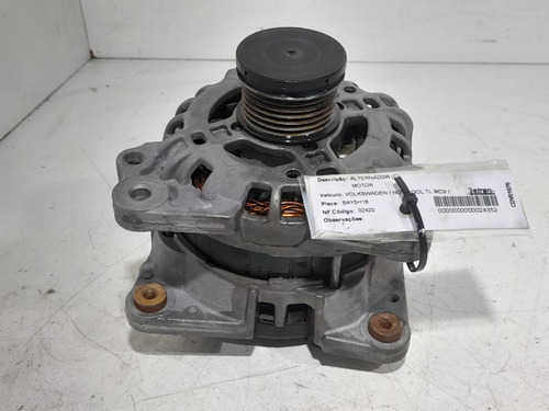 Alternador Vw Gol Voyage G6 G7 Fox 1.0 2013 2014 2017 2018