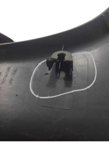 Moldura Lateral Traseira Direita Vw G5 2018 (al) Com Detalhe