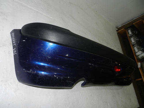 Para-choque Traseiro Peugeot 206 Hatch 98/05 Com Detalhes
