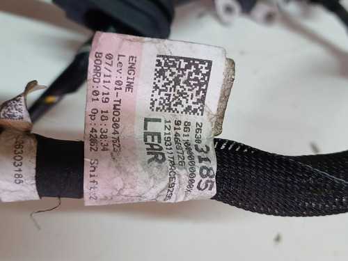 Chicote Do Motor Onix Plus 1.0 2020