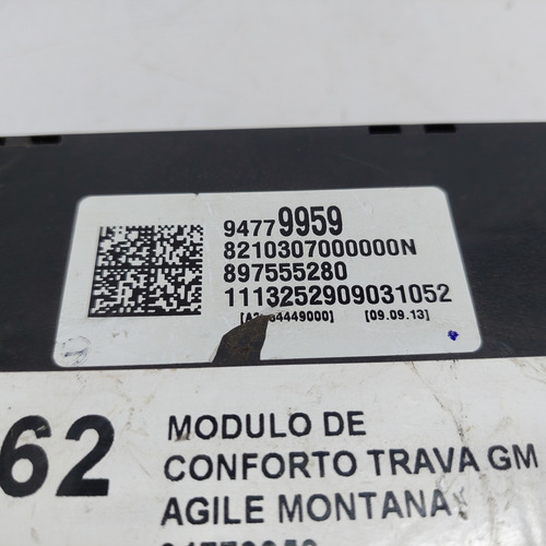 Módulo Conforto Agile / Montana Ano 2011 A 2017