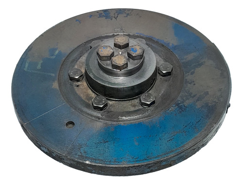 Polia Dupla Virabrequim Completa Mwm 229 226 Anti Vibratoria
