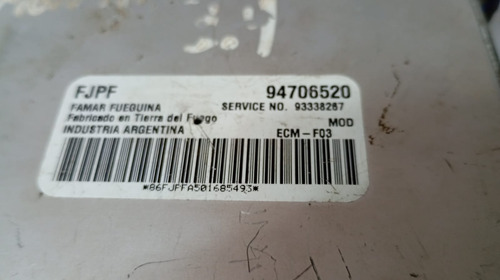 Modulo Injecao Chevrolet Montana 1.4 94706520 Fjpf (usado)