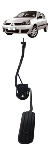 Pedal Acelerador Renault Clio 2008 (al) Com Detalhe
