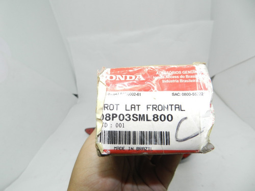 Par Protetor Para-choque Dianteiro Honda Fit Twist 12/15