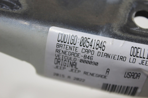 Batente Capô Diant Ld Jeep Renegade 15/22 Us (846)