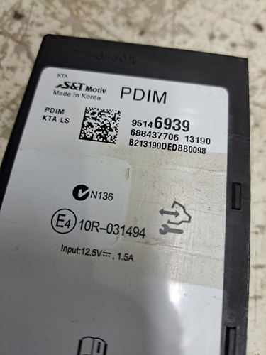 Modulo Central Radio Cruze 12/ Interfa Original Gm 95146939