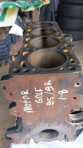 Bloco Do Motor Volkswagen Golf Gl 1.8 95/96 Mk3 90cv Alemao