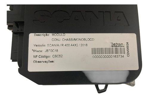 Módulo Ecu R400 2018 2382794