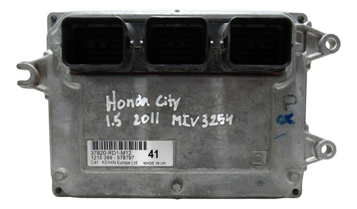 Modulo Injeção Honda City 1.5 Flex 2010 2011 37820-rp1-m12